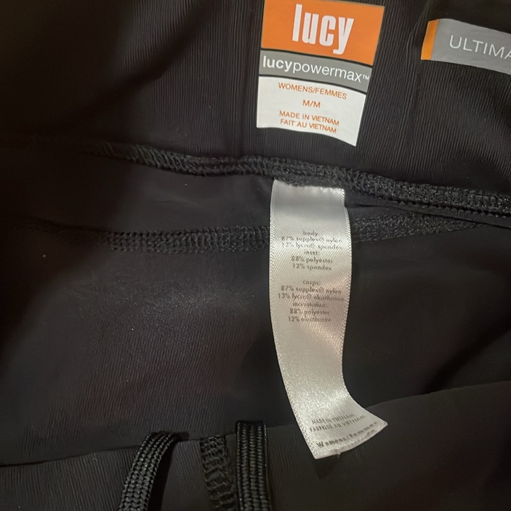 Lucy black capris ultimate x-training collection - Picture 2 of 3